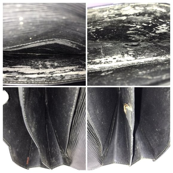 Louis Vuitton  Serviette Conseiller M54422 Black Epi Leather Briefcase 11583 - Picture 7 of 12